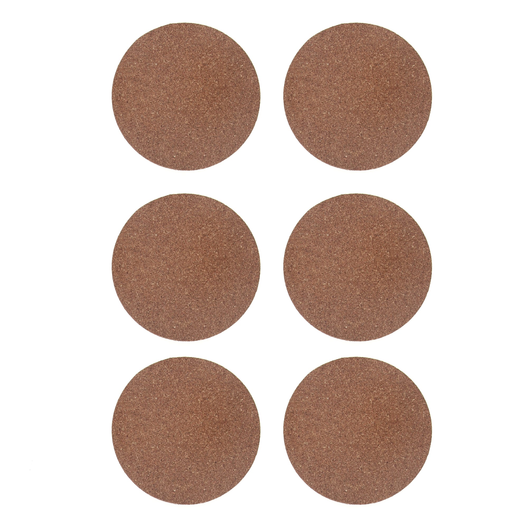 4" Round Cork Coasters, 6ct. by Make Market®